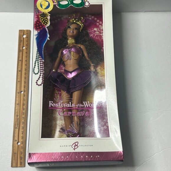 Barbie Mattel Festivals Of The World Carnaval Doll 2005 J0927 - NEW & Sealed - Picture 7 of 7